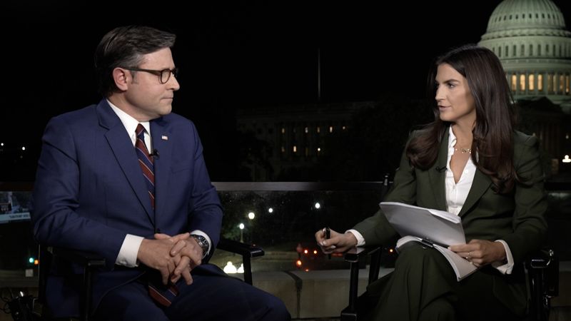 Kaitlan Collins checks Johnson on free health care to ‘illegal aliens’ claim
