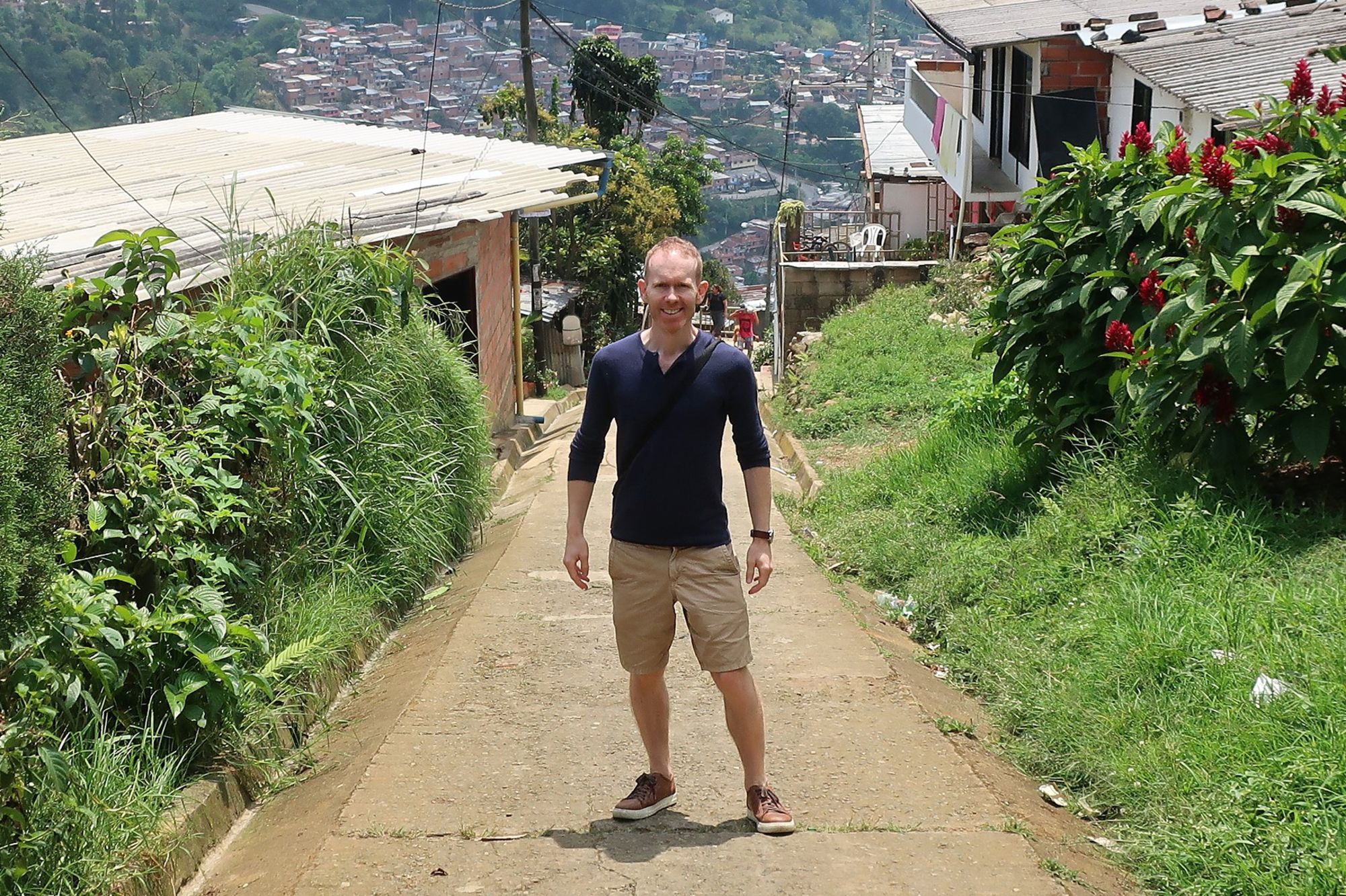 Jason Bennett, from San Francisco's Bay Area, ditched the US in 2018 to start a new life in Medellin, Colombia.