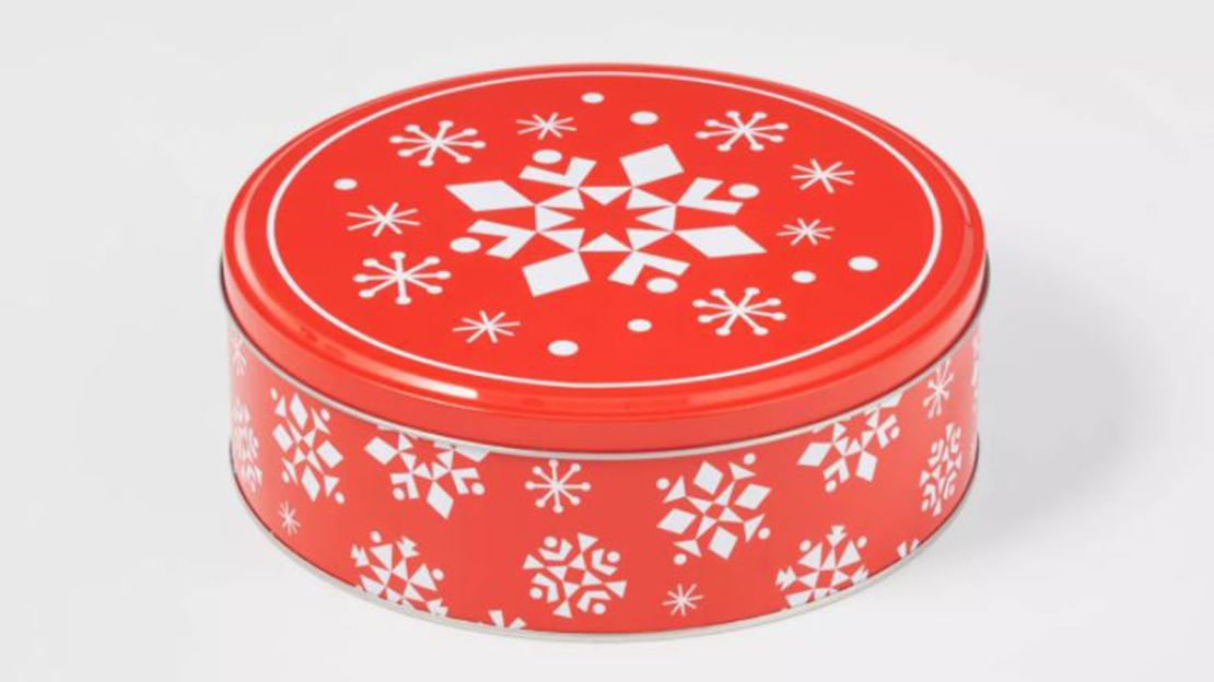 Wondershop Snowflake Cookie Tin
