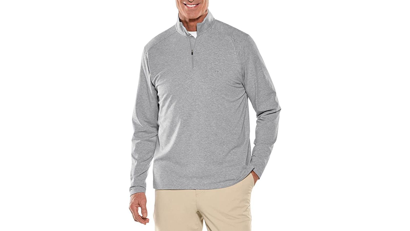 bcg, Shirts, Bcg Mens Quarter Zip Pullover Gray Size Medium Long Sleeve  Shirt Workout Gym