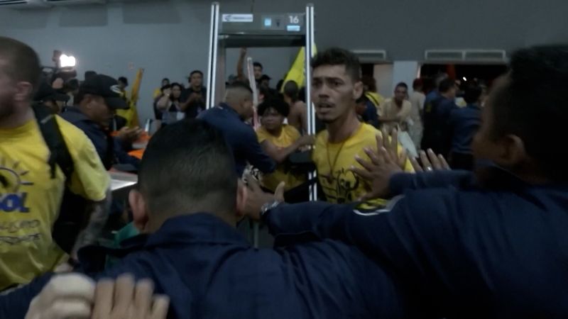 Indigenous protesters clash with COP30 security