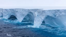 El iceberg A23a había estado girando en el mismo lugar durante meses.