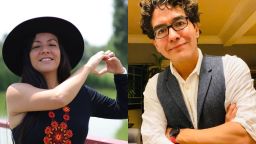 Ximena Guzmán y José Muñoz, funcionarios de la CDMX.