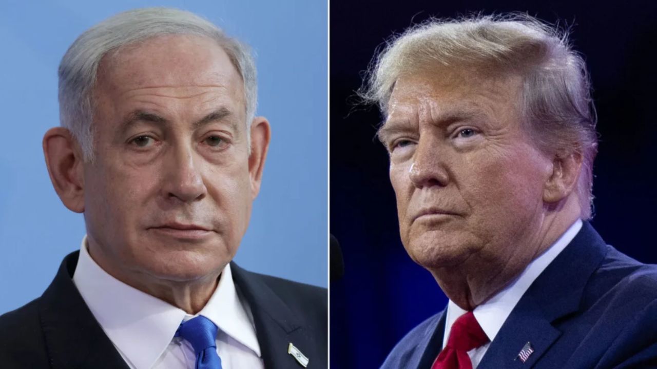 El primer ministro de Israel, Benjamin Netanyahu, y el presidente electo de EE.UU., Donald Trump.