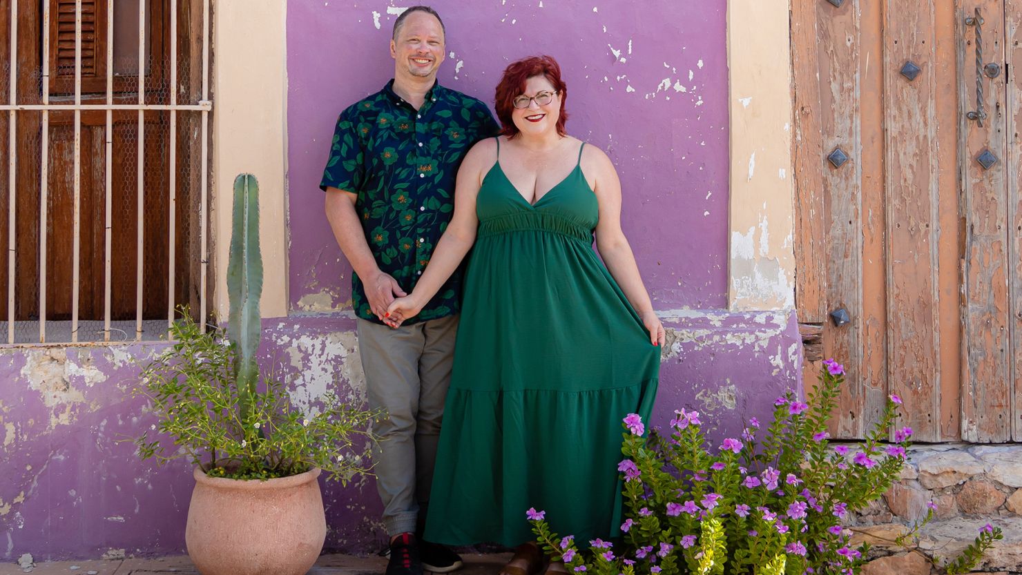 Brett Andrews and Jen Barnett in Mérida, Mexico. The couple turned their own quest to move abroad into a business.