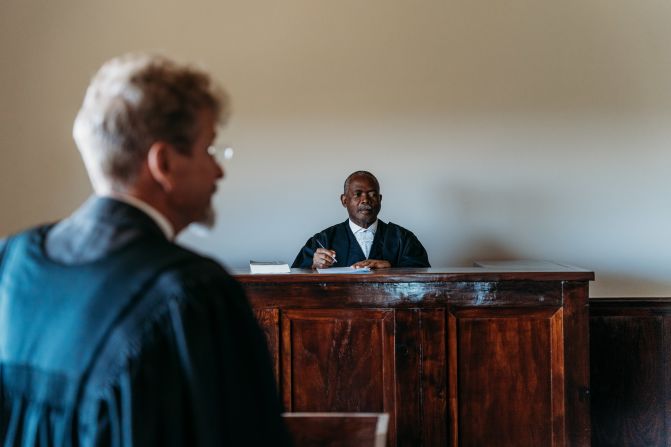 The lessons culminate in a mock courtroom scenario where the students are cross-examined on the evidence they present.