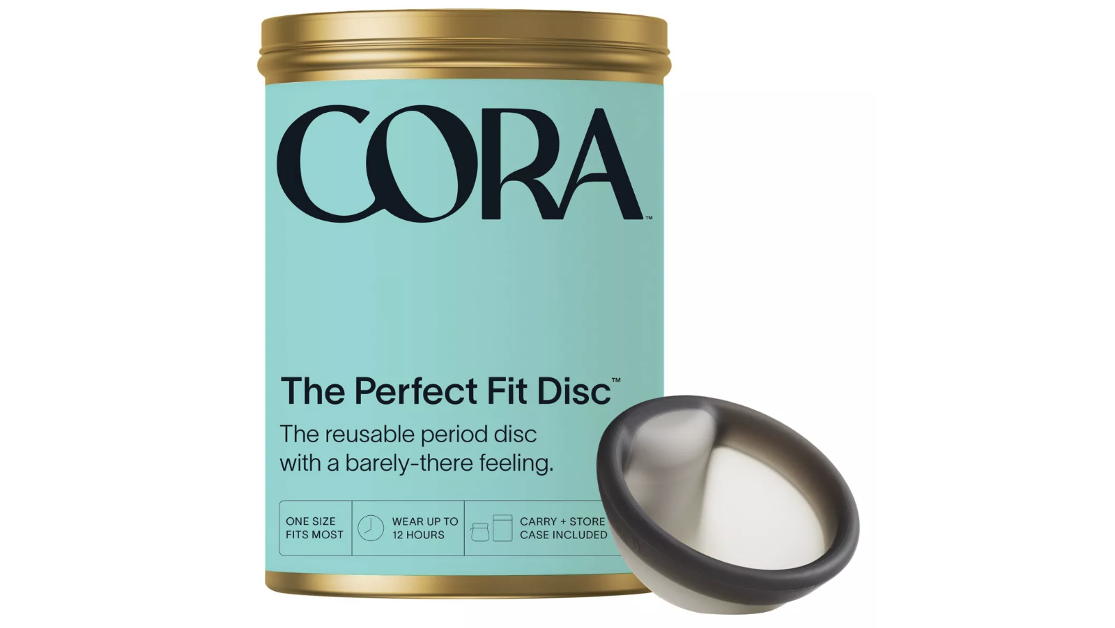 Cora Disc + Cleanser Gift, Reusable Period Disc