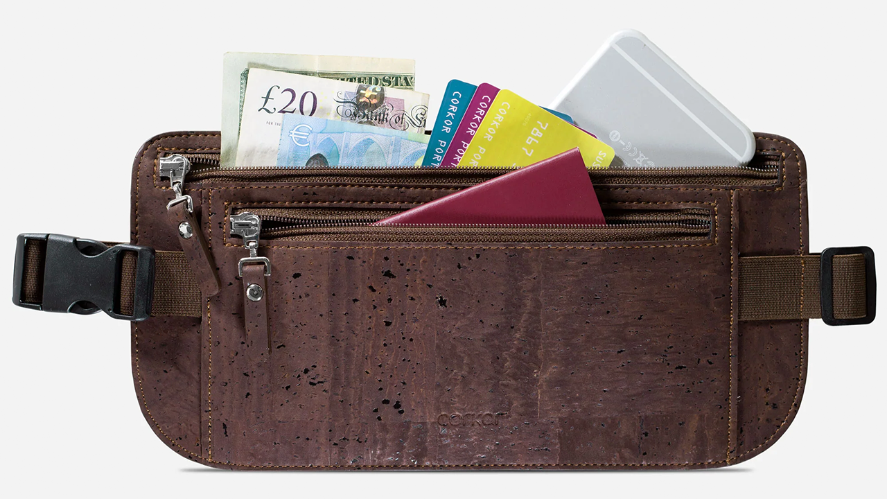 Corker Travel Money Belt stock photo