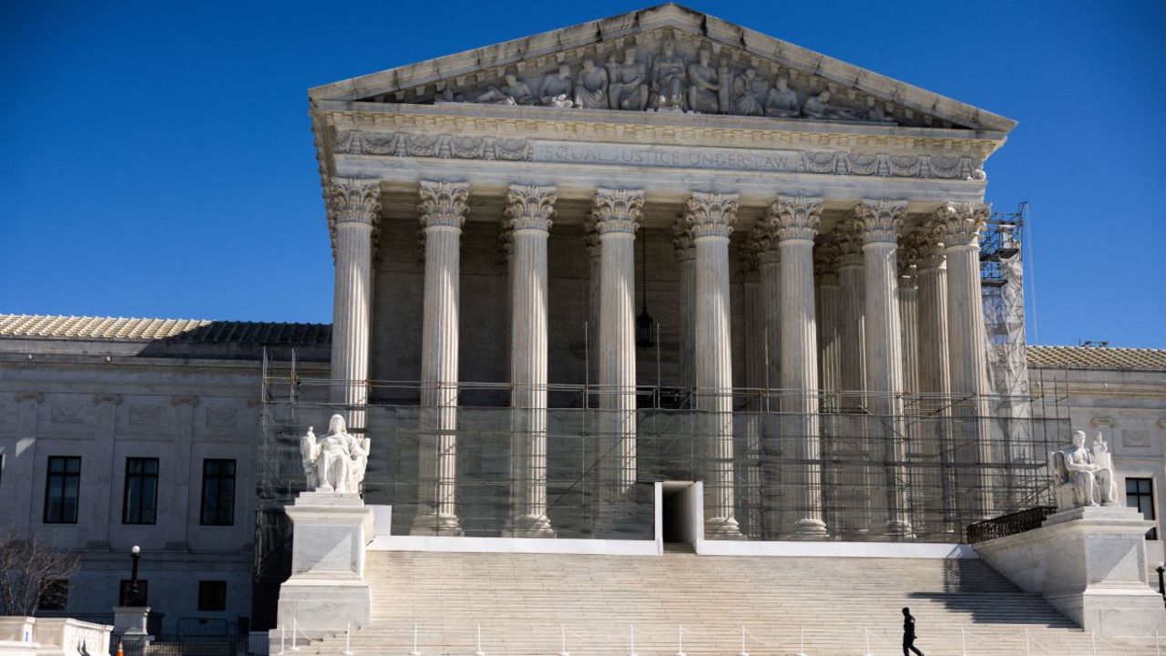 La Corte Suprema de EE.UU. en Washington el 2 de marzo de 2025.