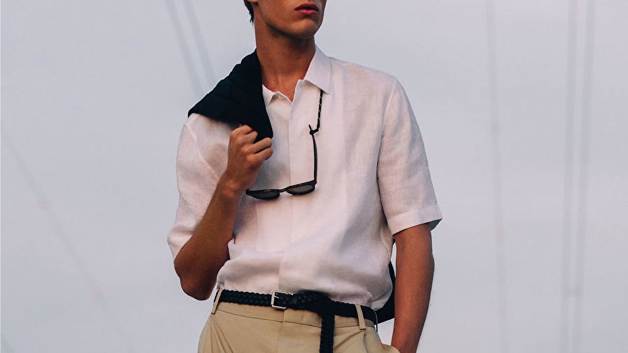 COS Short-Sleeved Linen Shirt