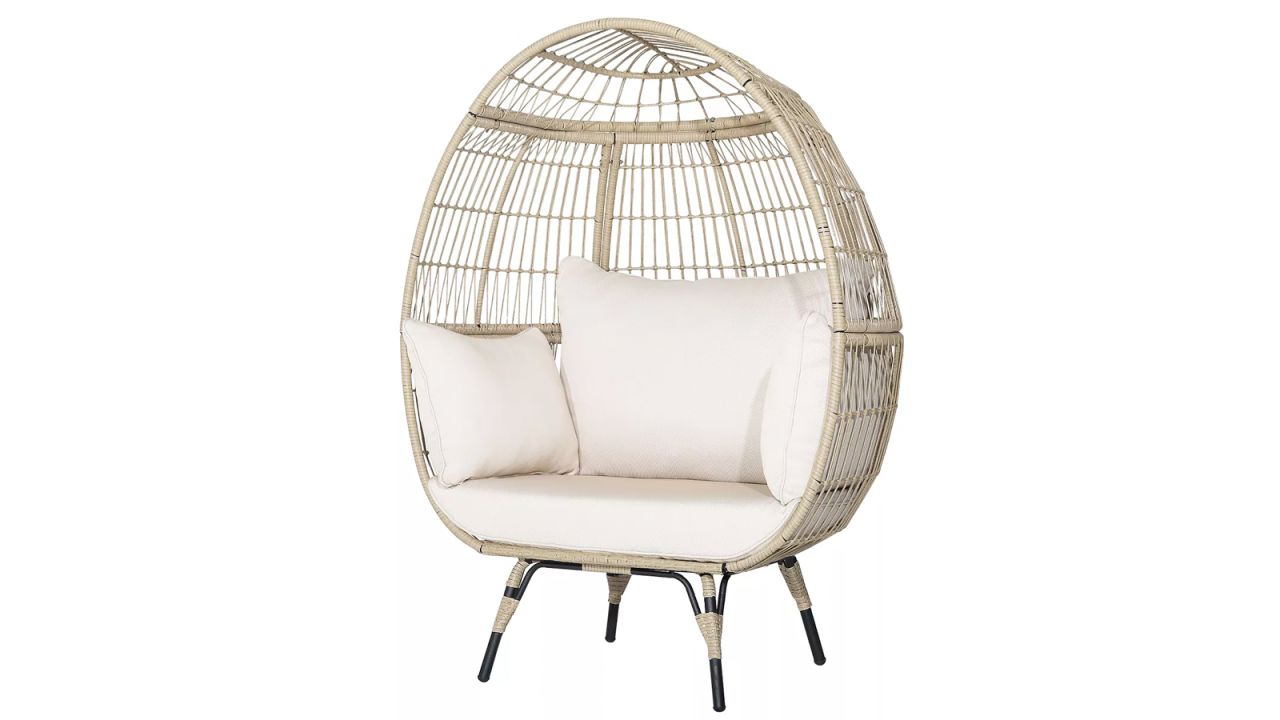 Costway Patio Oversized Rattan Egg Chair Lounge Basket with 4 Cushions for Indoor Outdoor .jpg