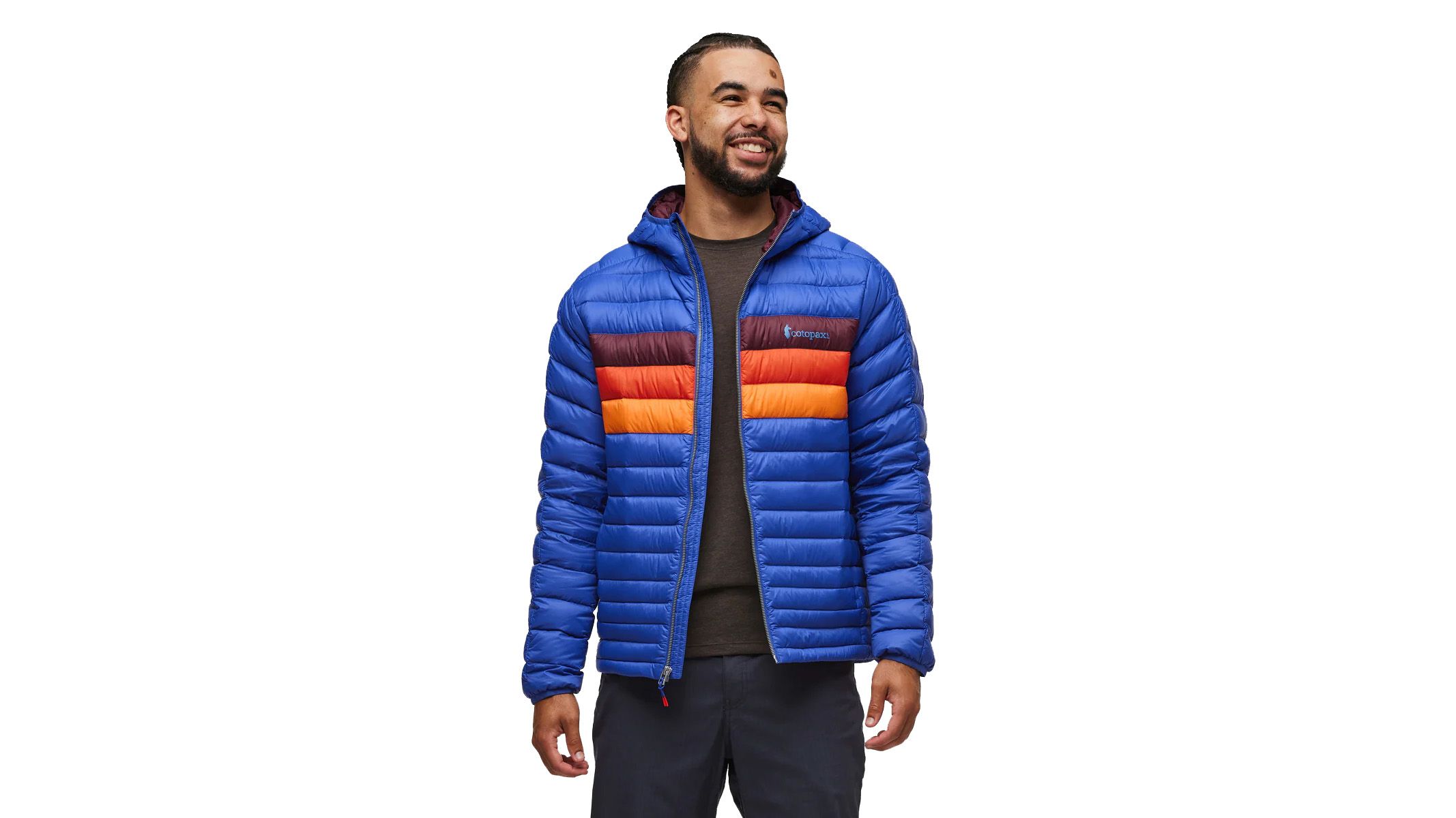 Men's Jacket with Zipper and Carded Interior 