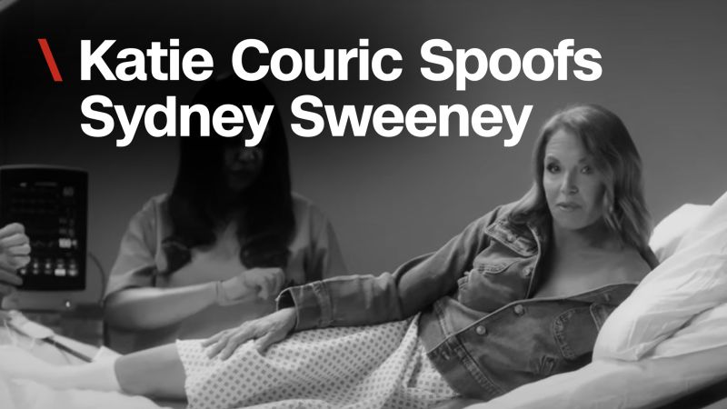 Katie Couric Spoofs Sydney Sweeney | CNN
