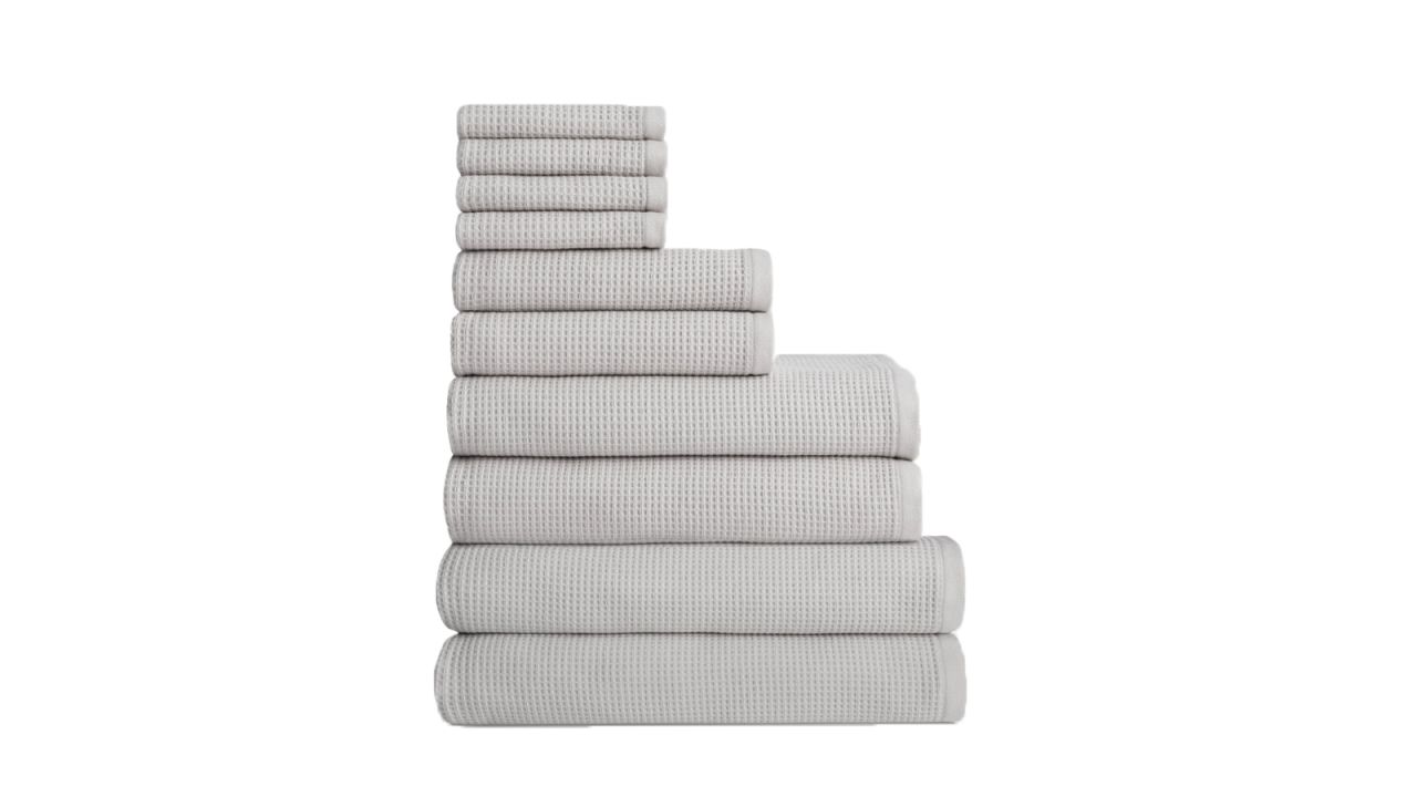 cozy eartrh waffle bath towel bundle cnnu.jpg