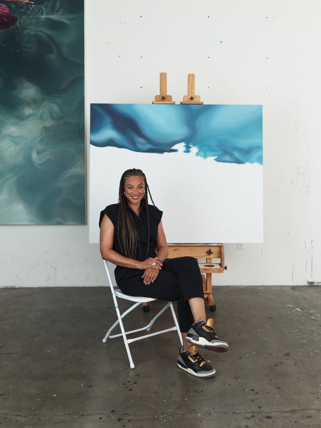 “If I’m upset and I get to go to the ocean, I do sit back and feel more connected to something larger when I’m there," the artist Calida Rawles told CNN. "I feel like part of something more than me."