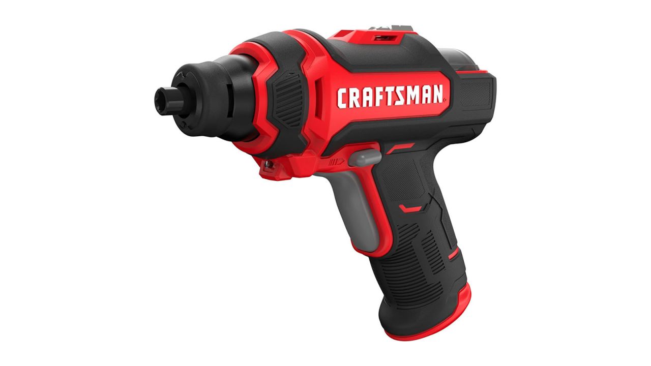 A Craftsman 4-Volt Cordless Screwdriver on a white background.