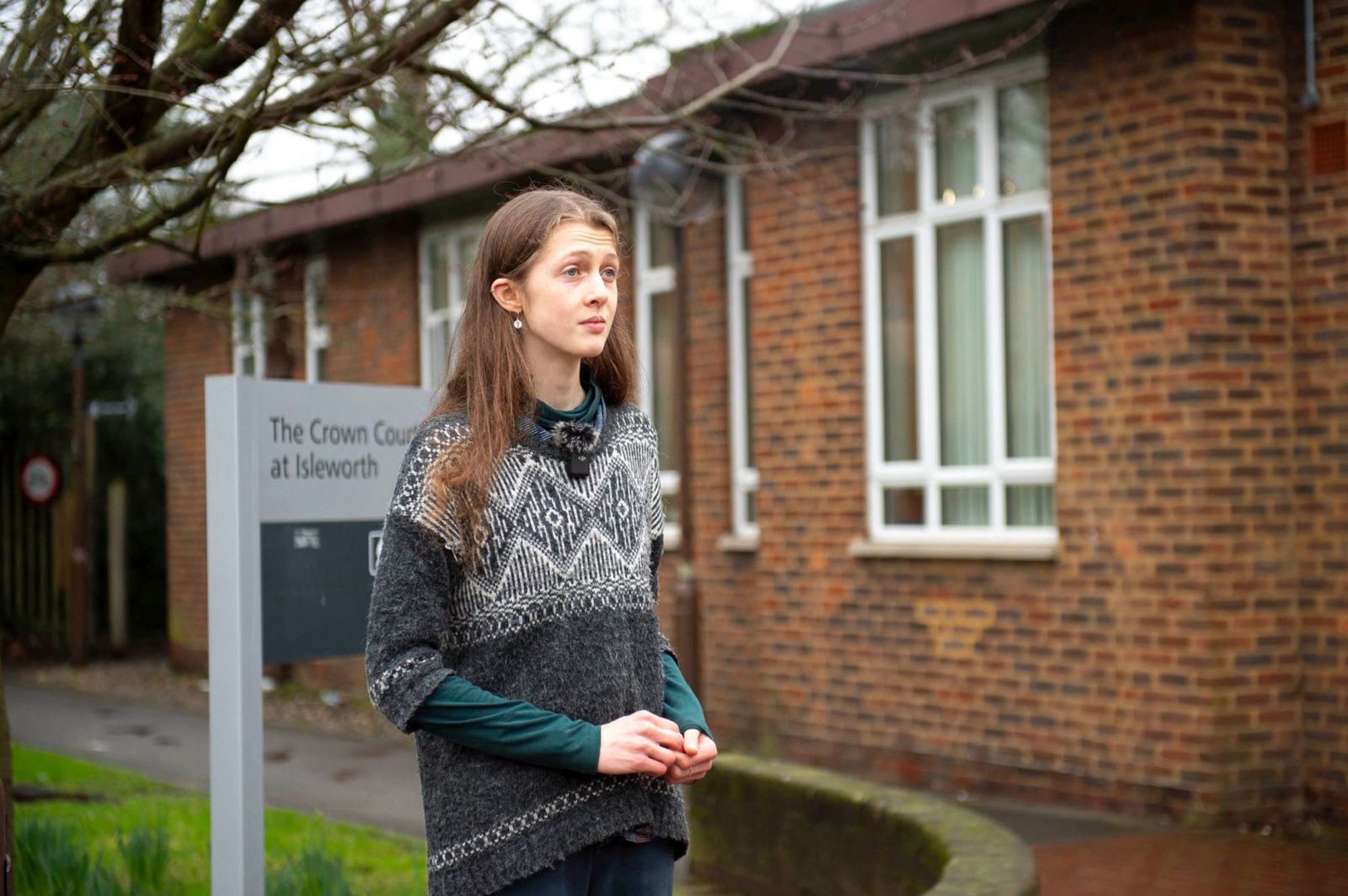 Climate activist Cressida Gethin, 22, was sentenced in July to four years in prison for her role in organizing a disruptive protest.