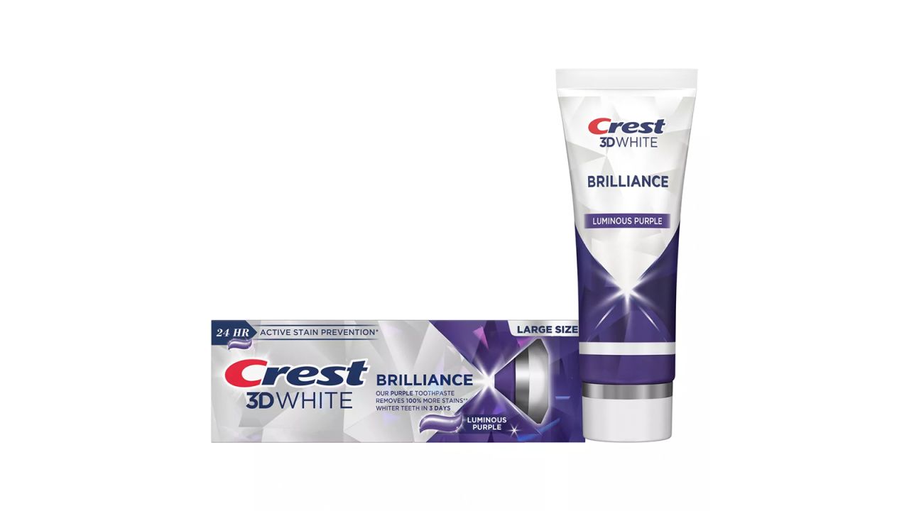 Crest 3D White Brilliance Luminous Purple Toothpaste cnnu.jpg