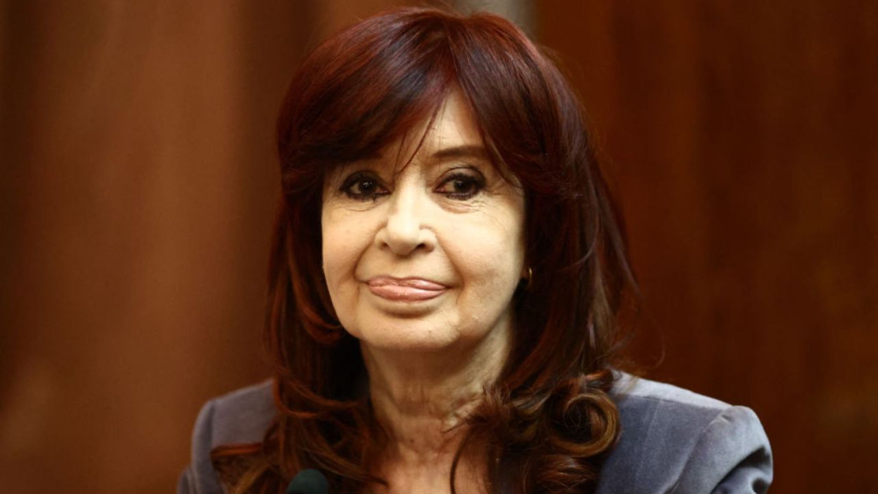 La expresidenta de Argentina Cristina Fernández de Kirchner.