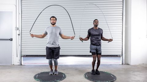 The Crossrope AMP Jump Rope is an amazing cardio workout