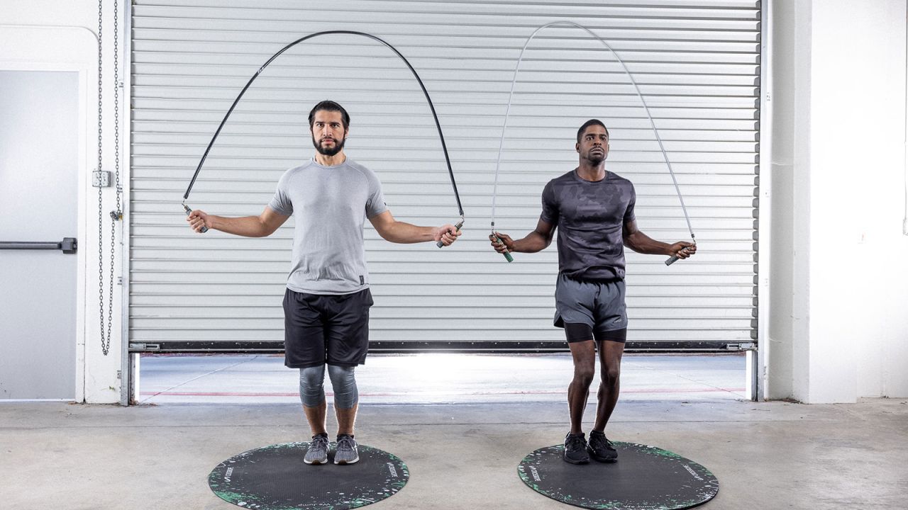 The Crossrope AMP Jump Rope is an amazing cardio workout.