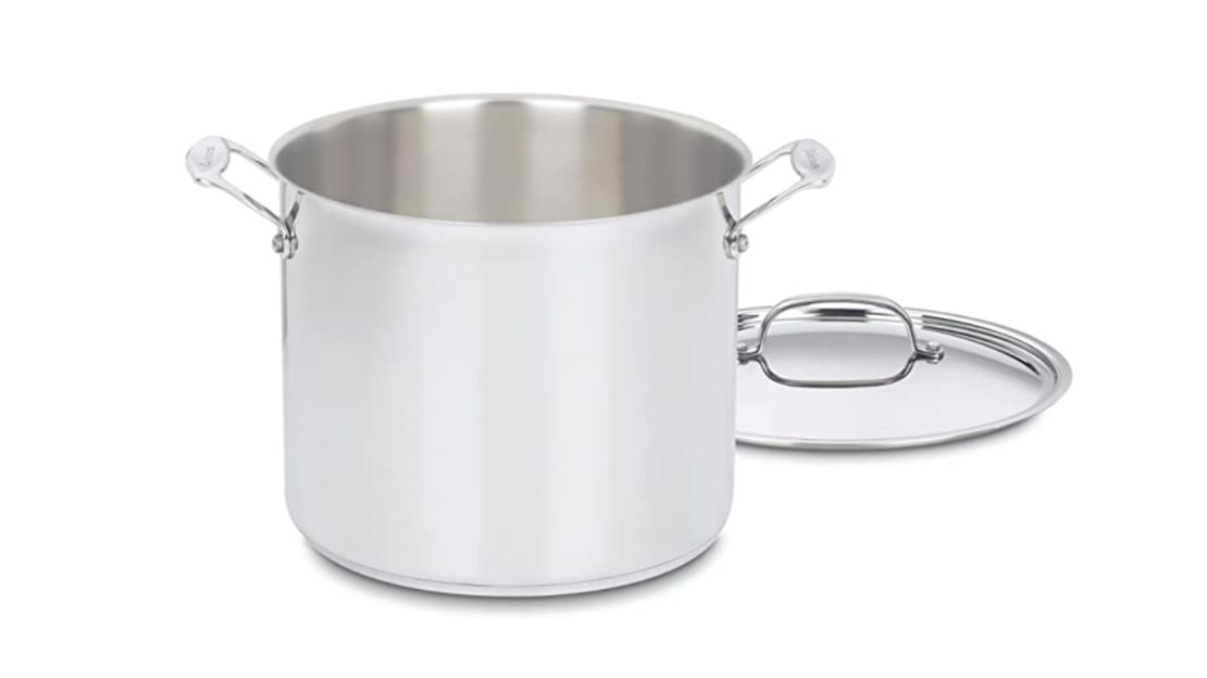 Mainstays 12-qt Stainless Steel Stock Pot with Metal Lid