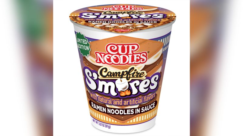 Cup Noodles wants to rethink the way you eat ramen with new s’mores flavor