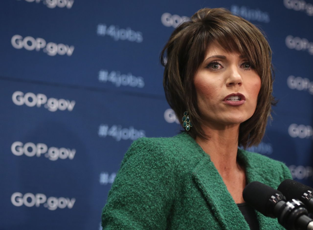 Republican Rep. Kristi Noem won the South Dakota primary and is now likely to become the state's first female governor.