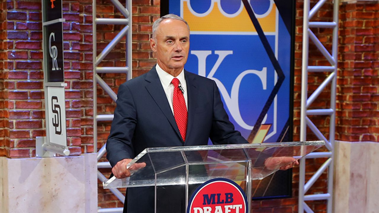 Major League Baseball commissioner Rob Manfred