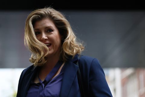Penny Mordaunt, Leader of the House of Commons, in London, Sunday. 