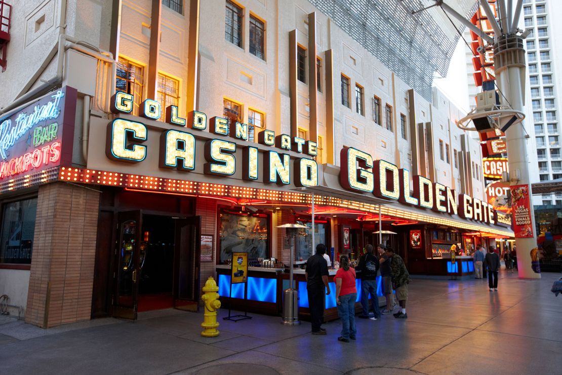 The Golden Gate Hotel & Casino opened in 1906 as the Hotel Nevada.