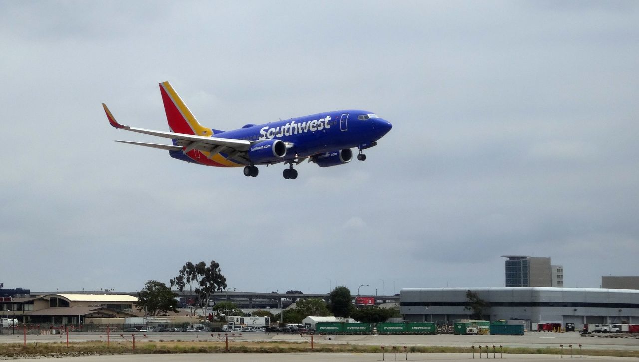 A Southwest Boeing 737 