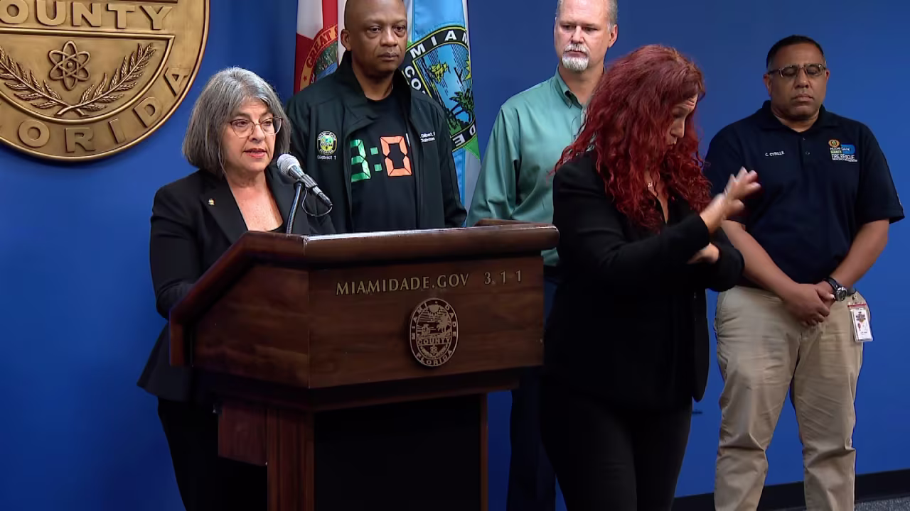 Mayor Daniella Levine Cava.