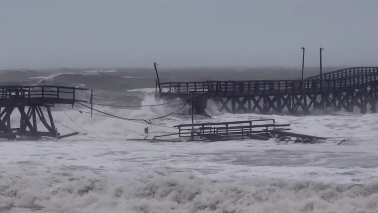 Cherry Grove Pier in North Myrtle Beach, South Carolina