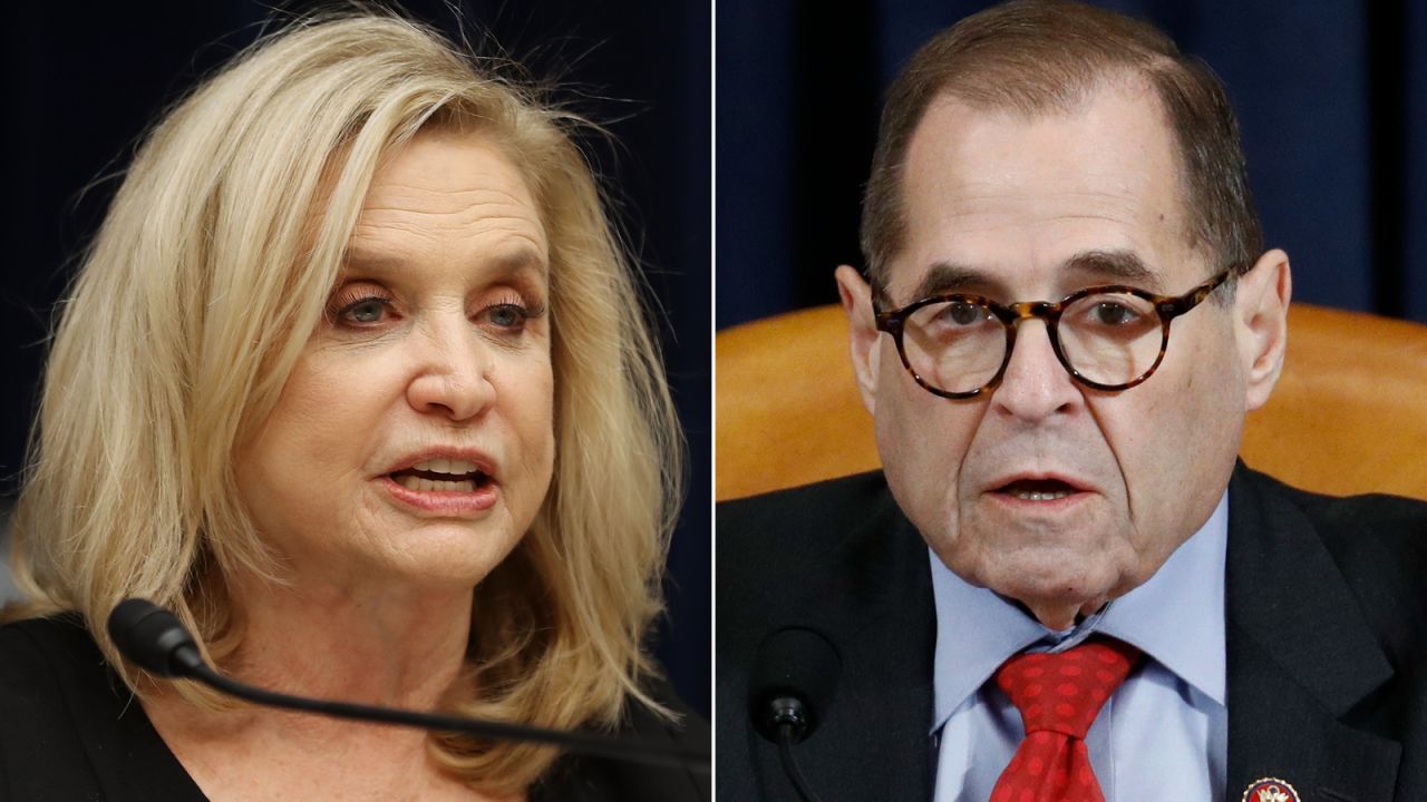 Rep. Carolyn Maloney, left, and Rep. Jerry Nadler