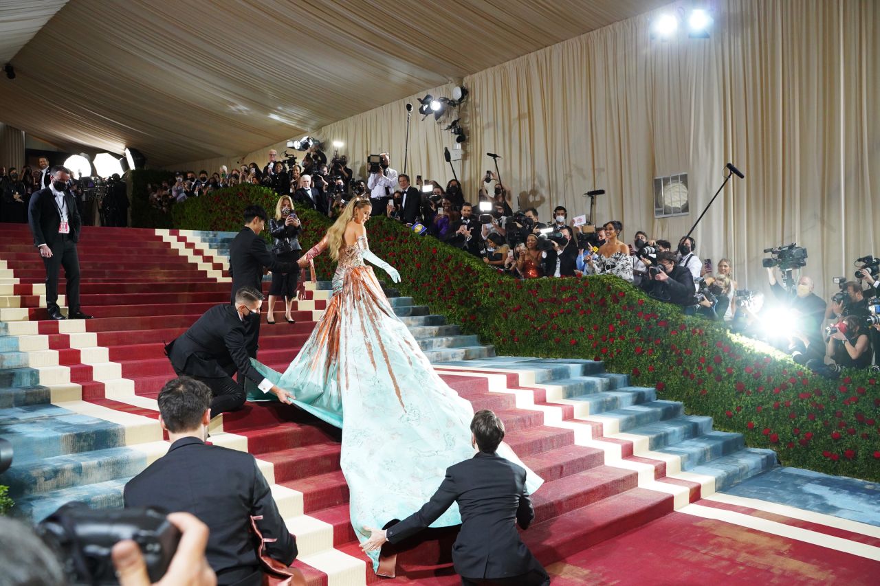 Blake Lively attends the Met Gala in New York City on May 2, 2022.