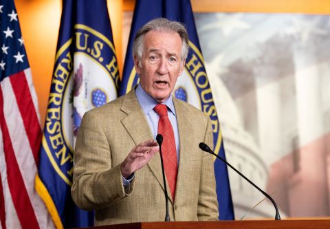 Rep. Richard Neal speaks at a press conference in Washington, DC, on July 24, 2020.