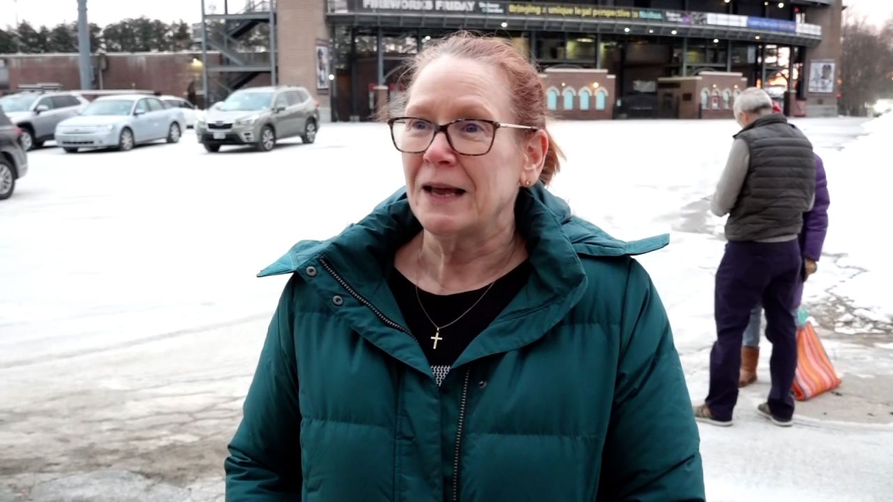 New Hampshire voter Kathryn Wood speaks to CNN.