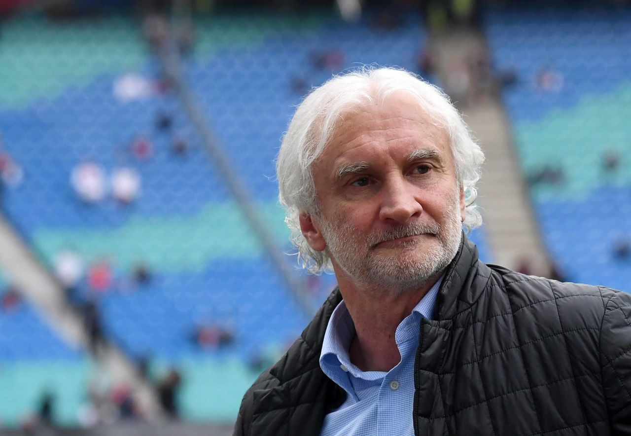 Rudi V?ller pictured at the Red Bull Arena in Leipzig, Germany, in April 2017.
