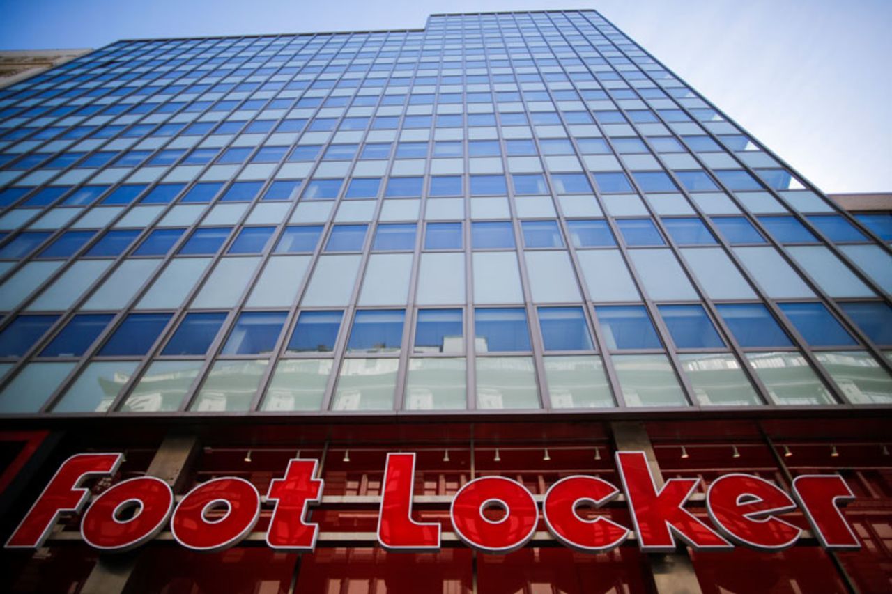 A Foot Locker store seen on May 21, 2018 in New York City. 