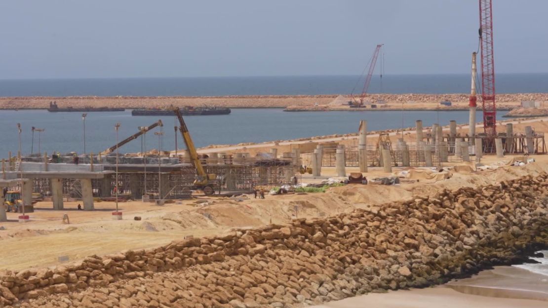 The port is currently under construction and is due to complete in 2028.