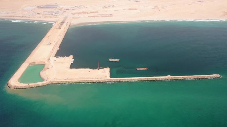 <strong>Dakhla Atlantic Port </strong>– Currently under construction, the new port located in the disputed territory of Western Sahara is expected to boost trade across West Africa. The $1.2 billion megaproject is due to complete in 2028 and will include a trade port, a fishing port and a shipyard. Once operational, it is expected to handle 35 million tons of goods a year. Across the African continent, innovative transport systems, telecoms operations and smart cities are being developed to boost economies and increase trade opportunities.<strong> <em>Scroll through the gallery to learn more.</em></strong>