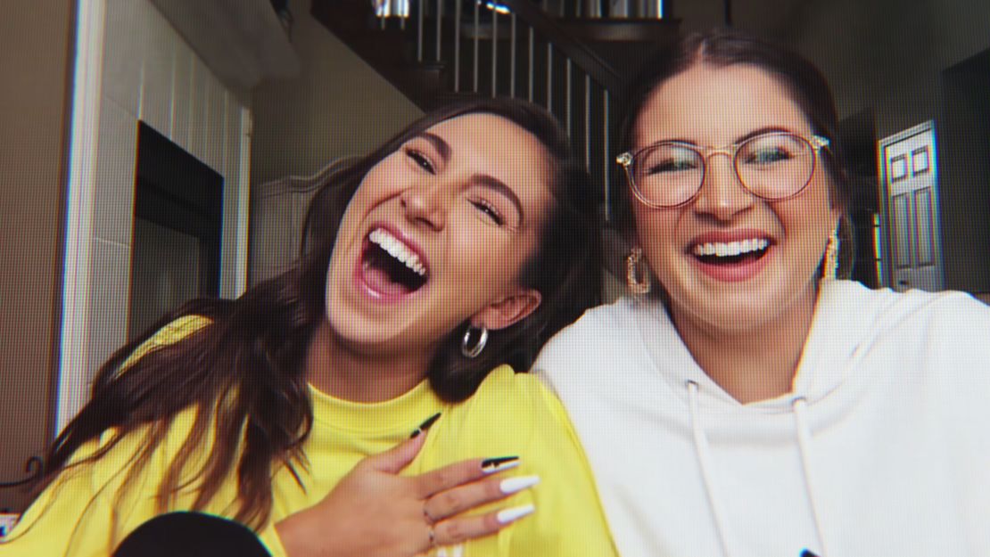 Melanie Wilking and Miranda Derrick (formerly Wilking) built up a following together on social media platforms including YouTube and TikTok as the Wilking Sisters.