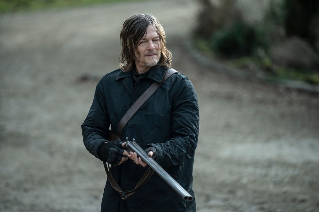 Norman Reedus sebagai Daryl Dixon di musim kedua 