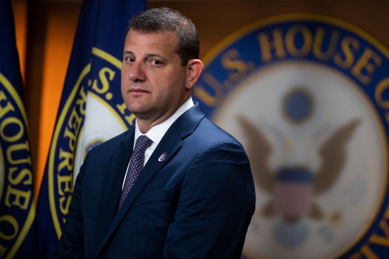 Rep. David Valadao, R-Calif.,participates in the House Republican Conference news conference in the Capitol on Wednesday, September 14, 2022.