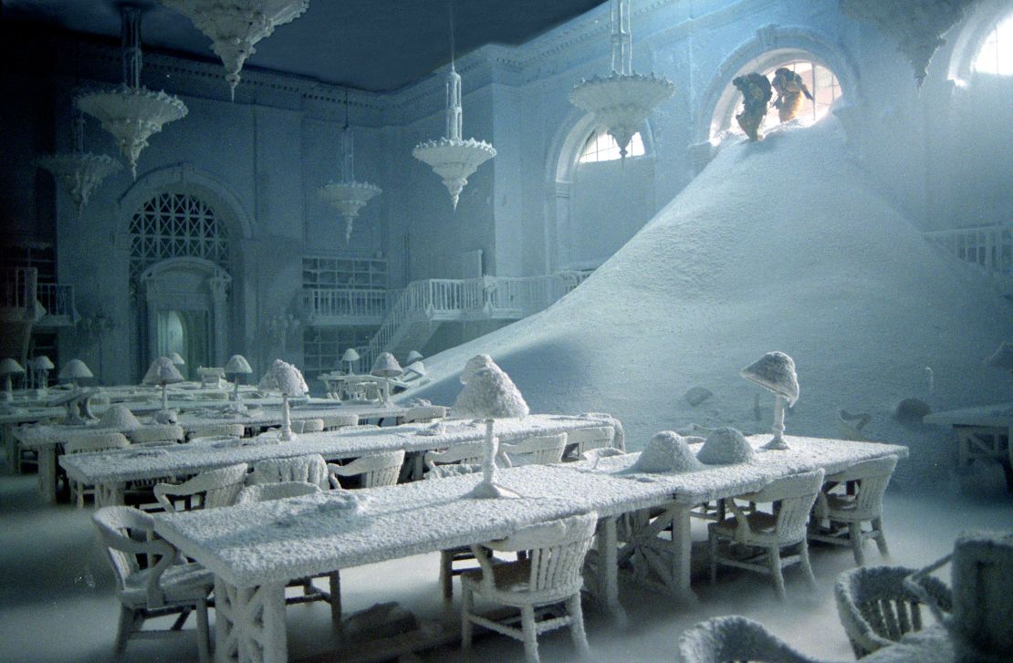 "The Day After Tomorrow" (2004) follows a global warming apocalypse.