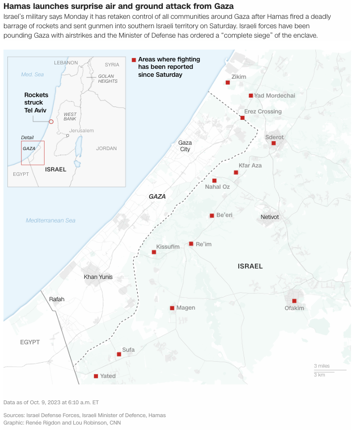 October 9, 2023 - Israel-Hamas War News | CNN