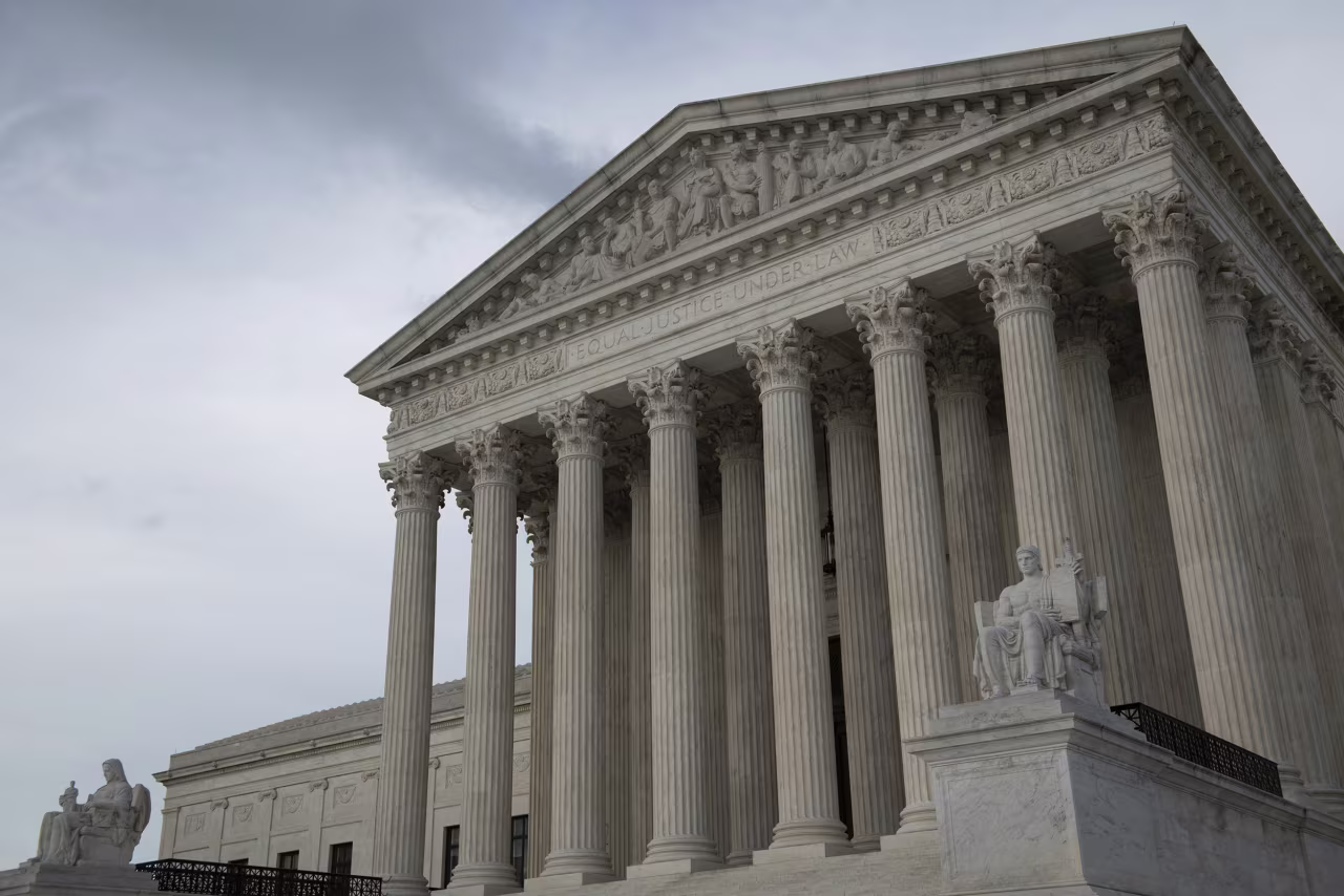 The United States Supreme Court in Washington, D.C., on May 28.  