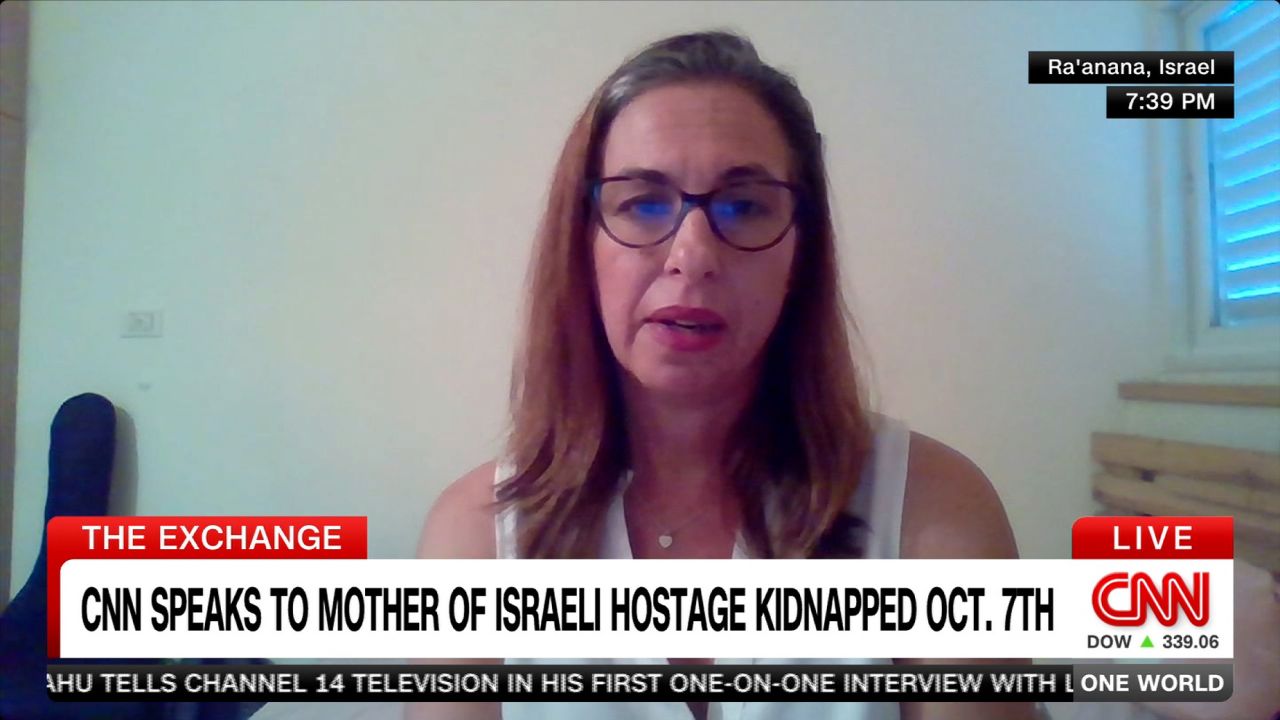In this screen grab from video, Ayelet Levy Shachar speaks in an interview with CNN.