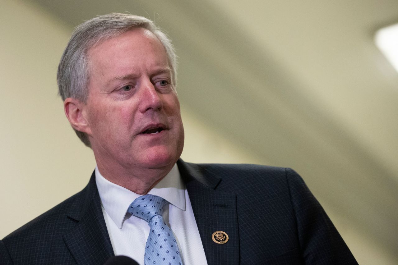 Rep. Mark Meadows is one of several Republicans heading to the White House today. 